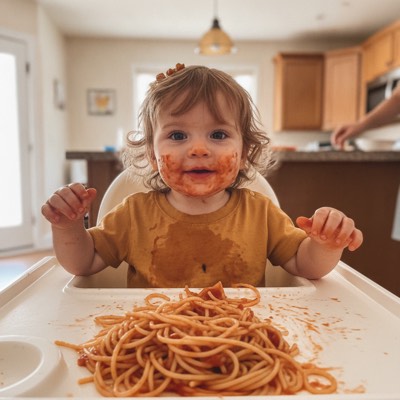 Spaghetti-face photo — picked